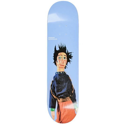 Polar Roman Gonzalez Lorca Light Blue Skateboard Deck 8.125"