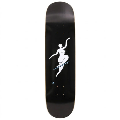 Polar No Complies Forever Black P2 Jr. Skateboard Deck 8.25"