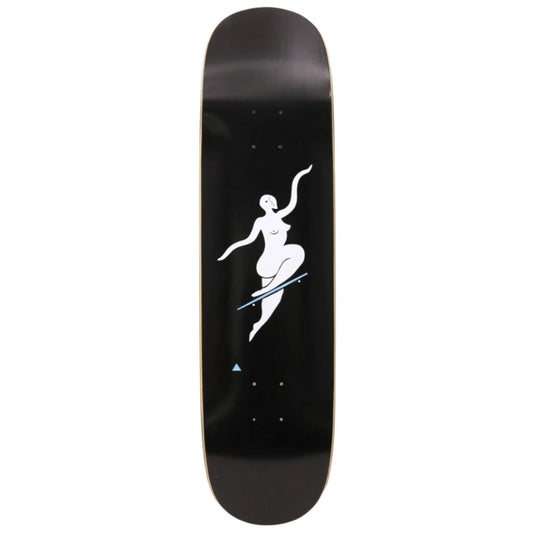 Polar No Complies Forever Black P2 Jr. Skateboard Deck 8.25"
