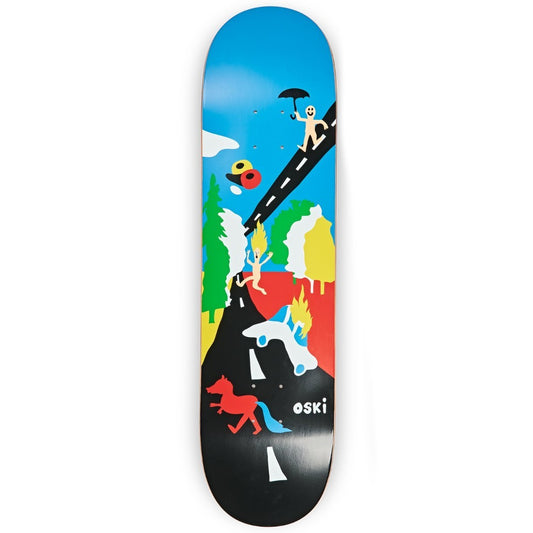 Polar Oskar Rozenberg Beautiful Day Skateboard Deck 8.0"