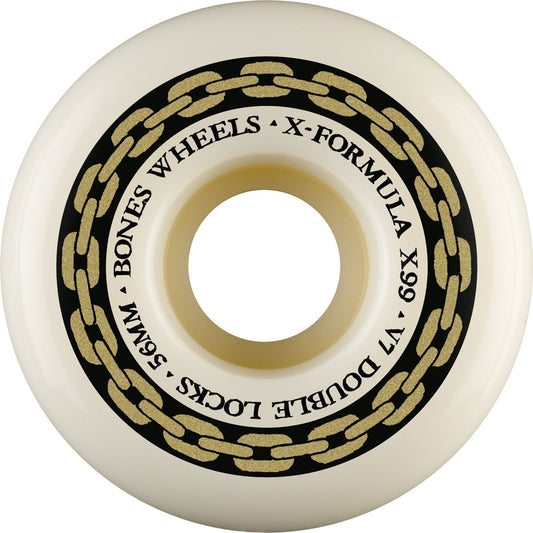 Rodas Bones Double Lock Chain X-Formula™ (XF) V7 Double Locks - 56mm 99A