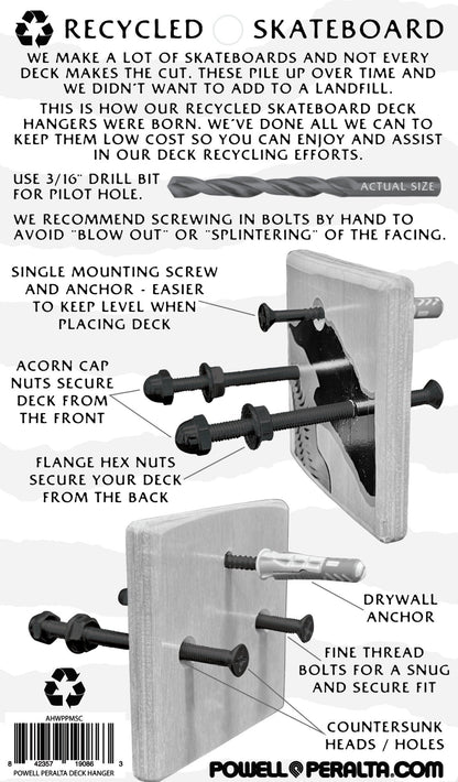 Deck Hanger Powell Peralta - Cores Sortidas
