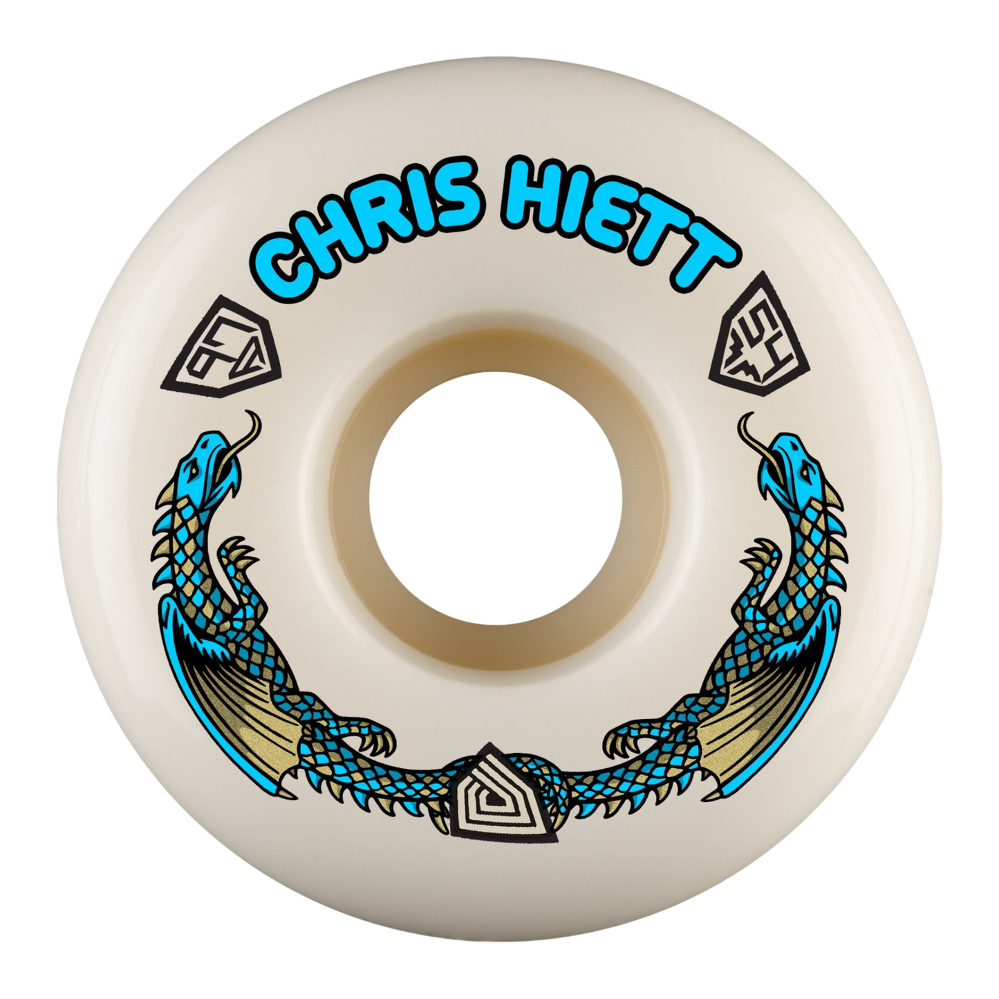 Powell Peralta Dragon Formula™ (DF) Chris Hiett V7 54mm x 34mm 97A Wheels