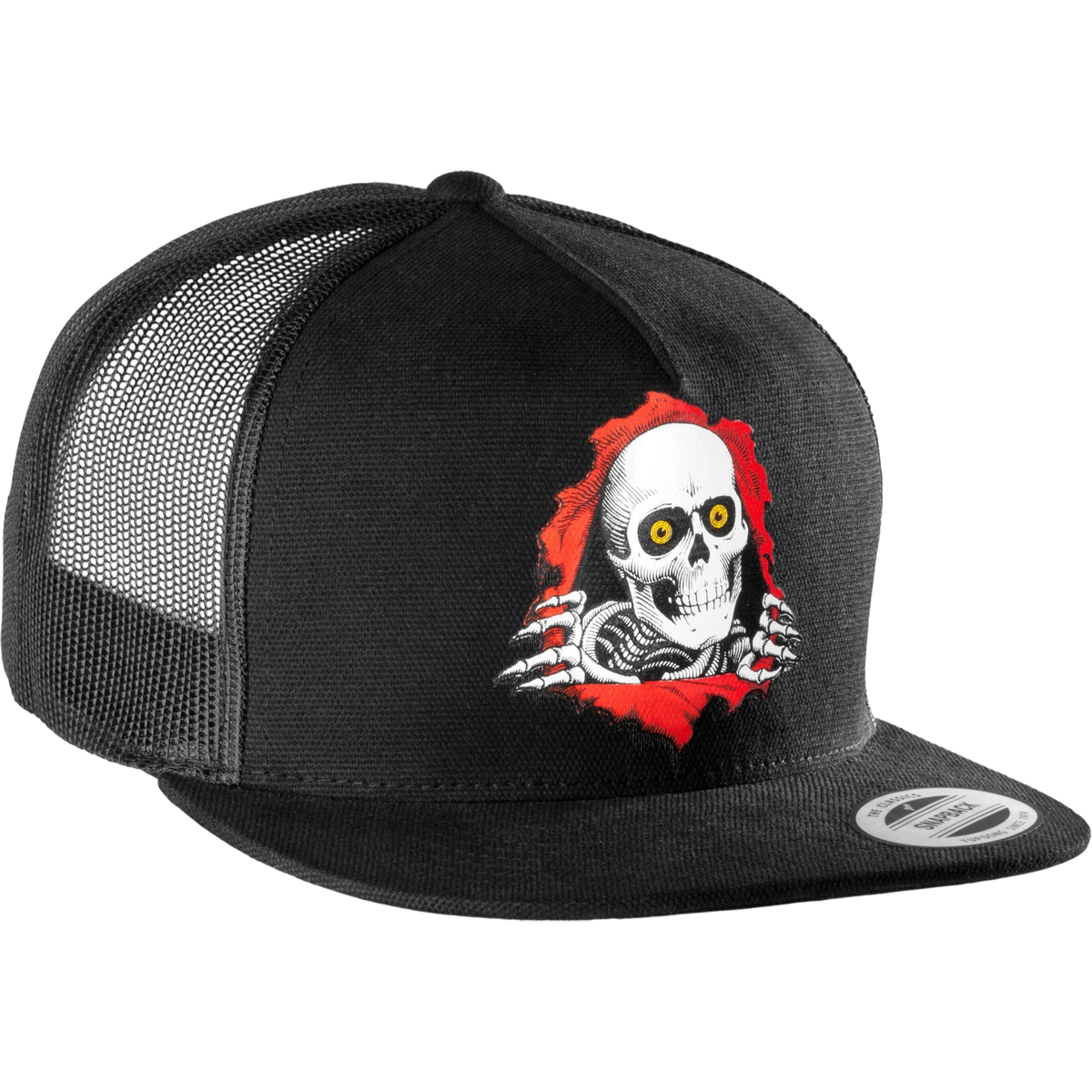 Powell Peralta Ripper Trucker Cap - Black