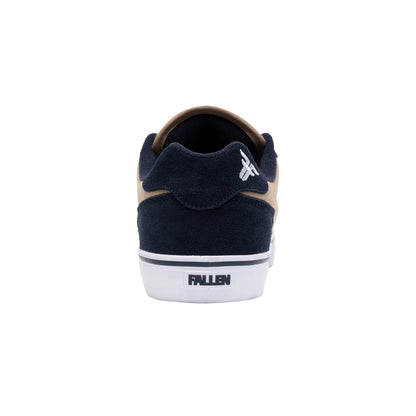 Fallen The Goat Navy/Tan/White Sneakers