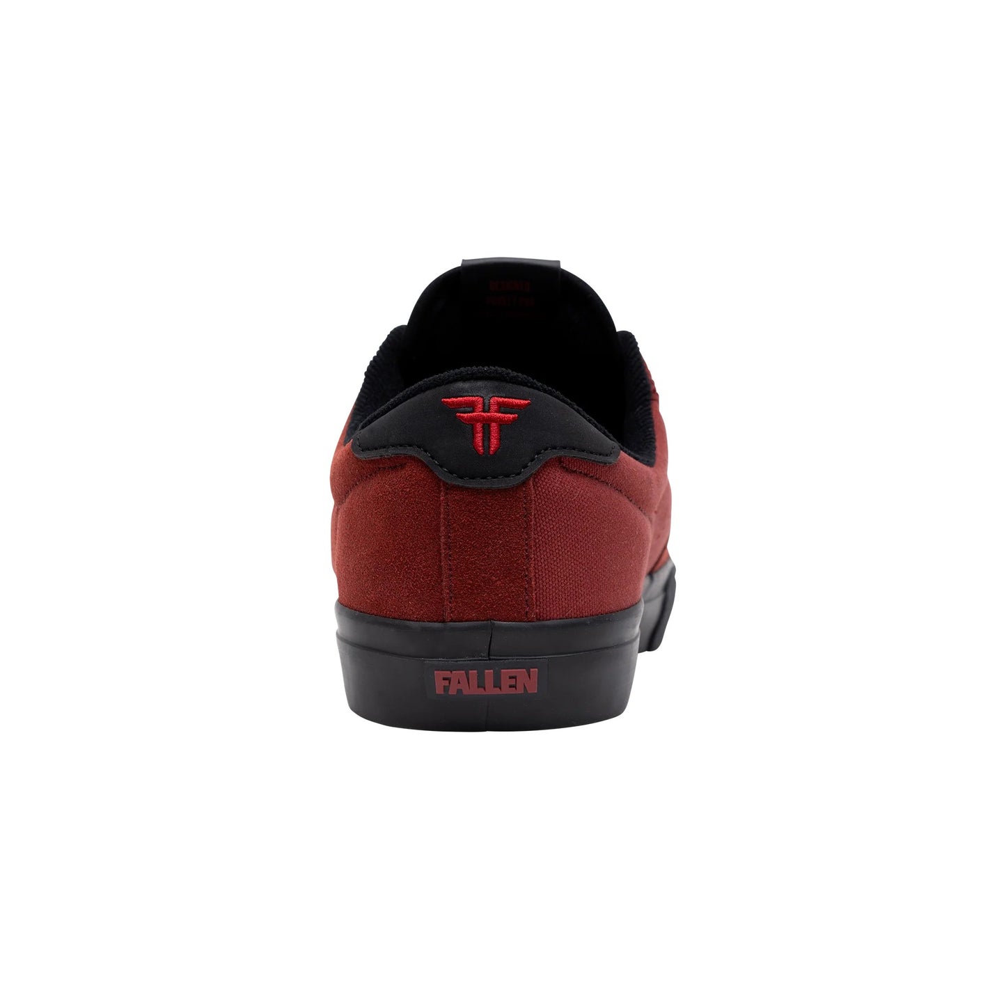 Fallen New Bomber Poppy Red/Black Trainers