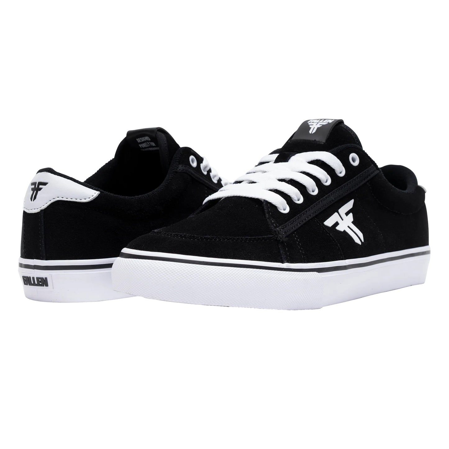 Fallen New Bomber Black/White Sneakers