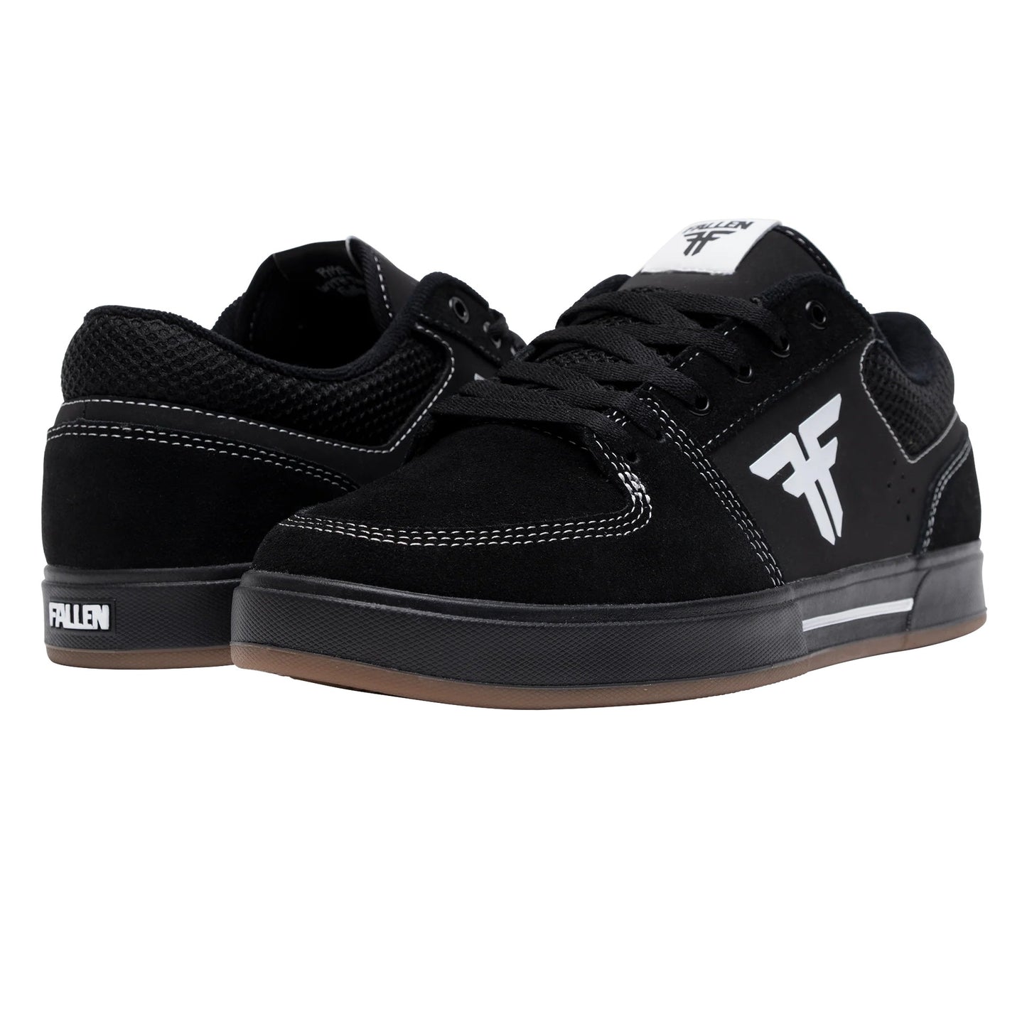 Fallen Patriot Black/White/Gum Sneakers