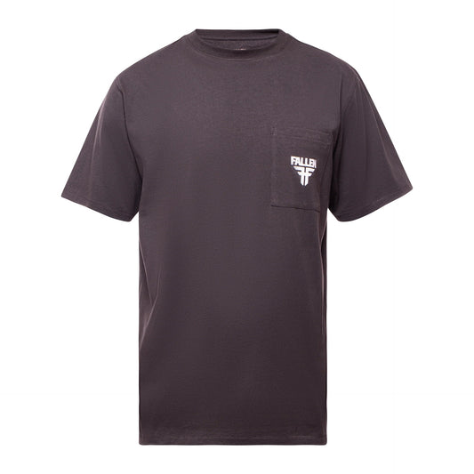 T-Shirt Fallen Trademark Pocket Iron