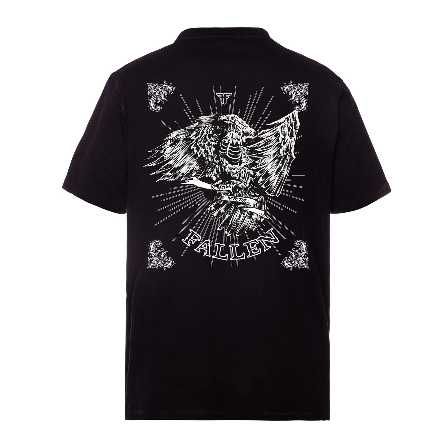 T-Shirt Fallen Death Hawk Black