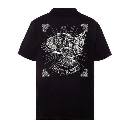 T-Shirt Fallen Death Hawk Black