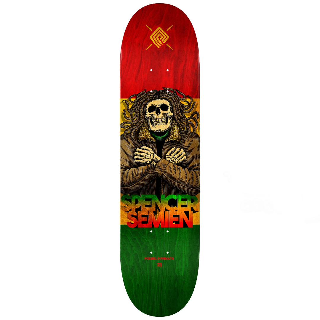 Powell Peralta Spencer Semien Dreads Skateboard Deck 8.0"