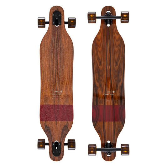 Arbor Flagship Axis Brown/Red Performance Complete Longboard 40"