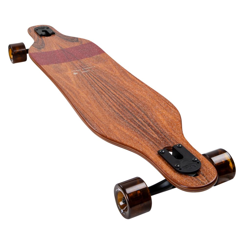 Arbor Flagship Axis Brown/Red Performance Complete Longboard 40"