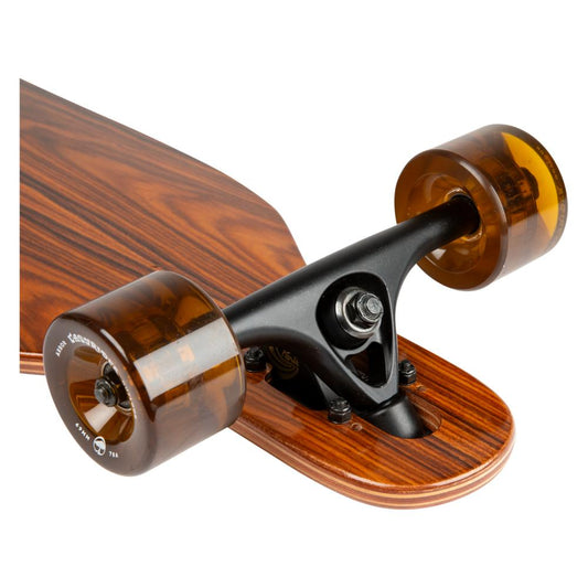 Arbor Flagship Axis Brown/Red Performance Complete Longboard 40"