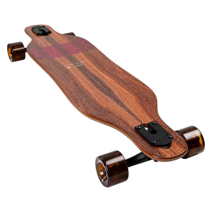 Arbor Flagship Axis Brown/Red Performance Complete Longboard 37"