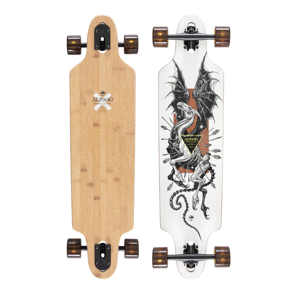 Arbor Bamboo Zeppelin K Darmaeva Performance Complete Longboard 36"