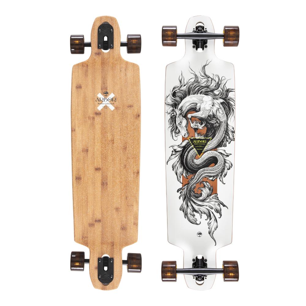 Arbor Bamboo Dropcruiser K Darmaeva Performance Complete Longboard 38"