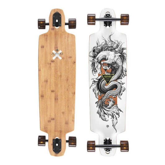 Arbor Bamboo Dropcruiser K Darmaeva Performance Complete Longboard 38"