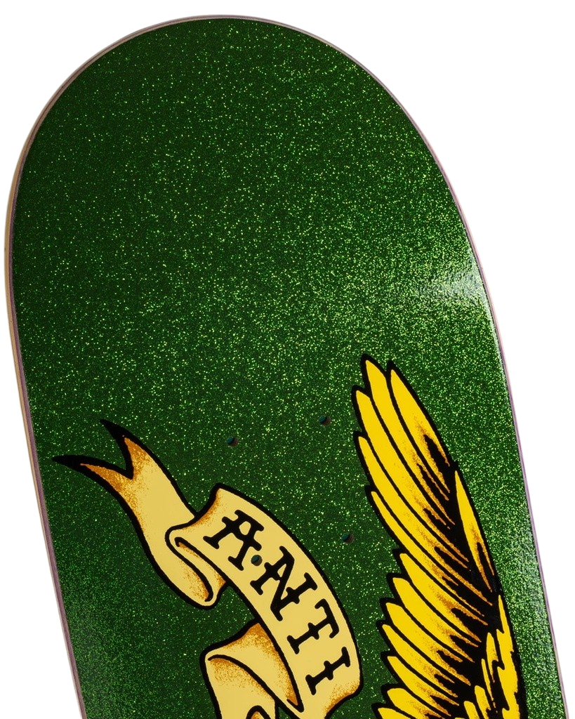Anti Hero Easyrider Classic Eagle Green Skateboard Deck 8.38"