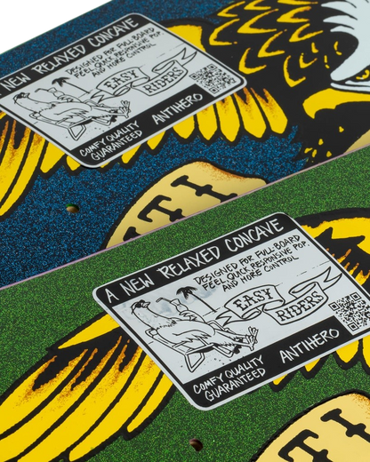 Anti Hero Easyrider Classic Eagle Green Skateboard Deck 8.38"