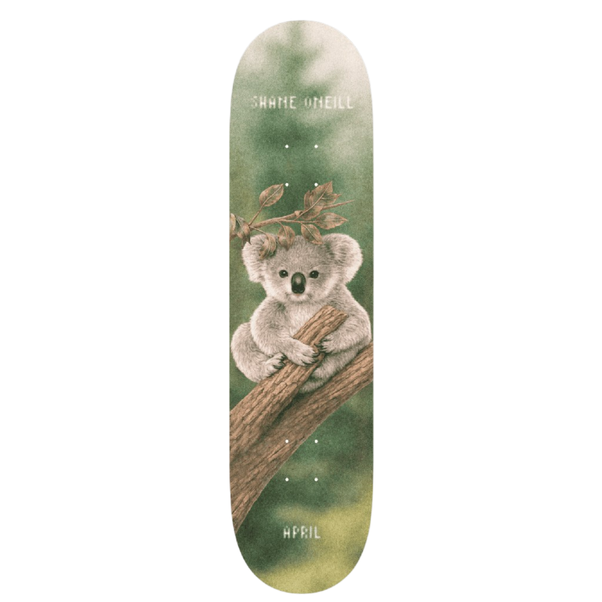 April Shane O Neill Marsupial Skateboard Deck 8.0"
