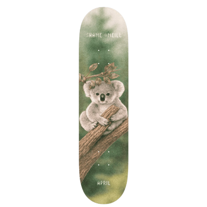 April Shane O Neill Marsupial Skateboard Deck 8.0"