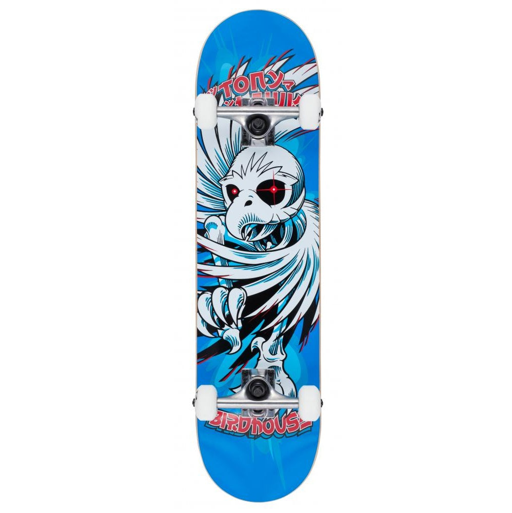 Birdhouse Hawk Spiral Stage 1 Blue 7.75" Complete Skateboard