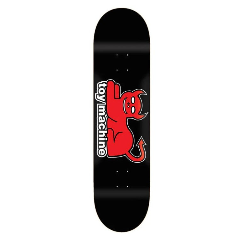 Toy Machine Devil Cat Skateboard Deck 8.38"