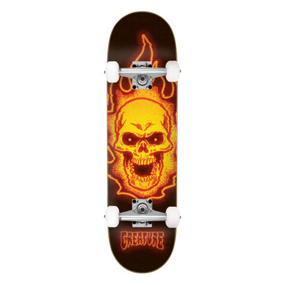 Creature Bonehead Glitch Black/Orange Complete Skateboard 8.51"