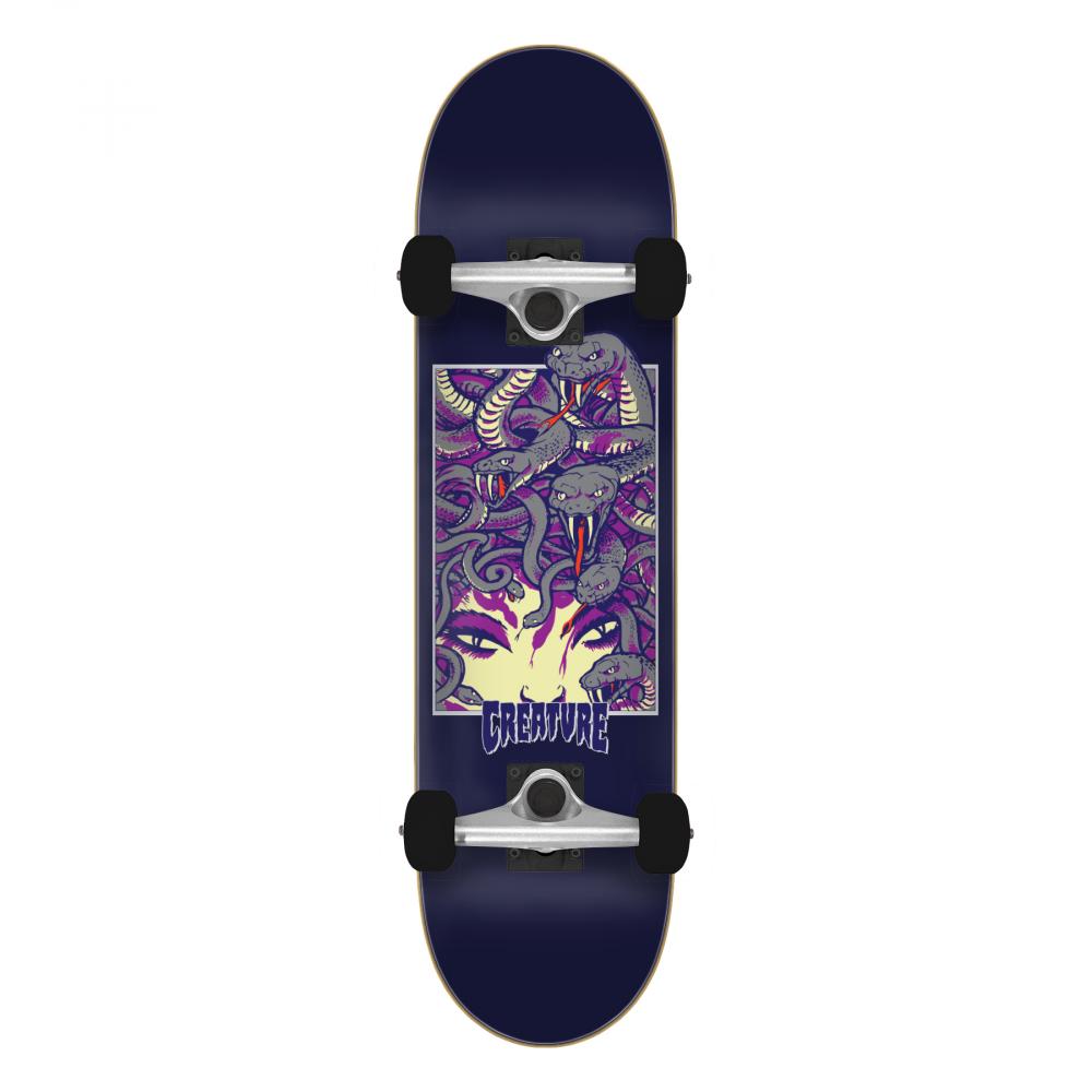 Creature Medusa 2 Mini Purple Complete Skateboard 7.75"