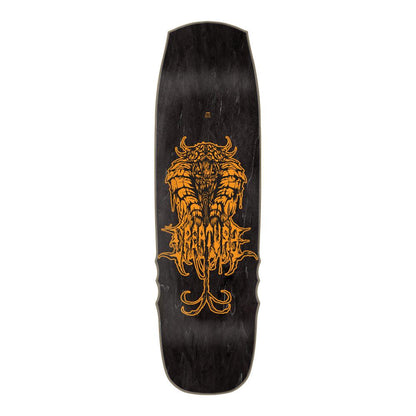 Creature Sam Hitz Cobra Shaped Skateboard Deck 9.0"
