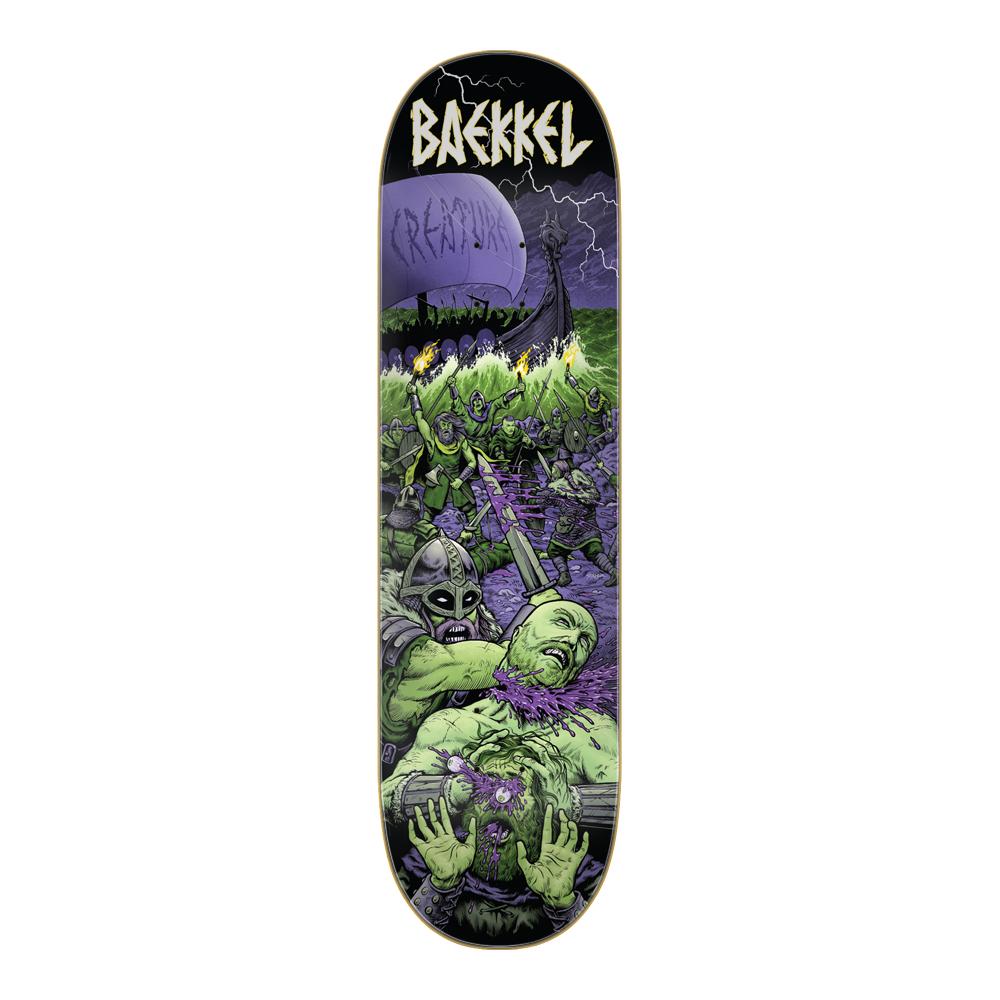 Creature Baekkel Warriors VX Skateboard Deck 8.6"