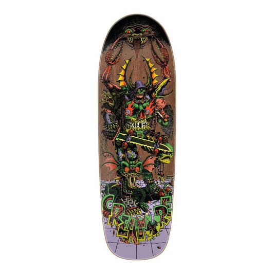 Creature Hallucination Beast Shaped Skateboard Deck 9.55"