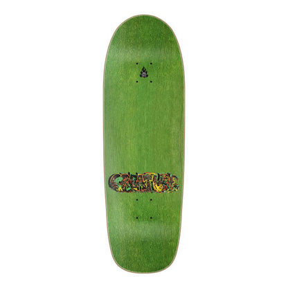 Creature Hallucination Beast Shaped Skateboard Deck 9.55"