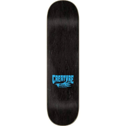 Creature Logo Outline Stumps Black/Blue Skateboard Deck 8.0"