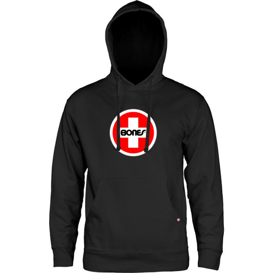 Sweat Hood Bones Bearings Swiss Circle - Preto