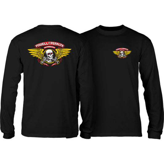 Powell Peralta Winged Ripper Longsleeve Black