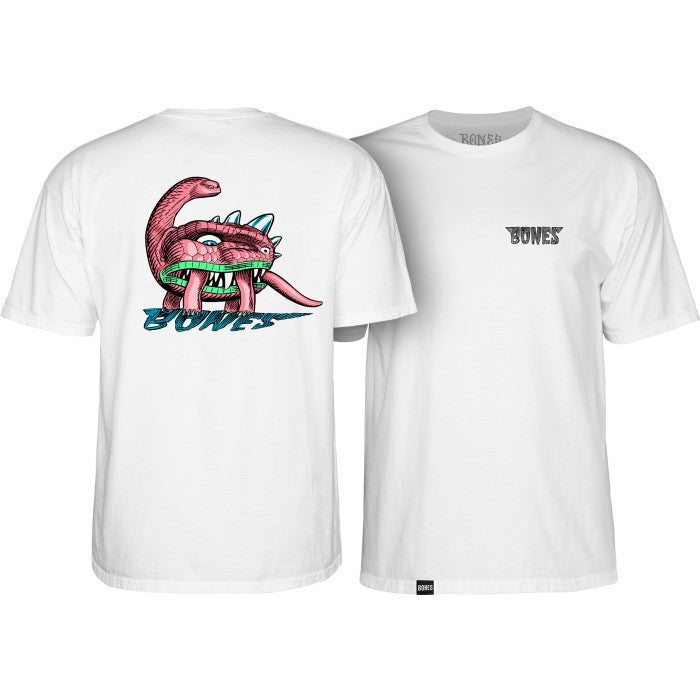 T-Shirt Bones Dino-Sortas - White