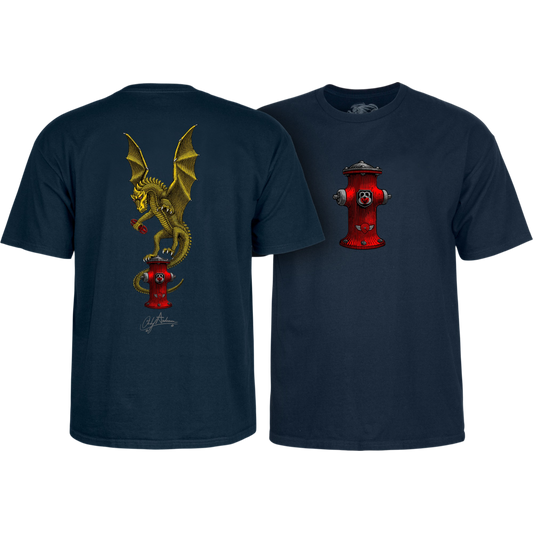 T-Shirt Powell Peralta Andy Anderson Vajra - Navy