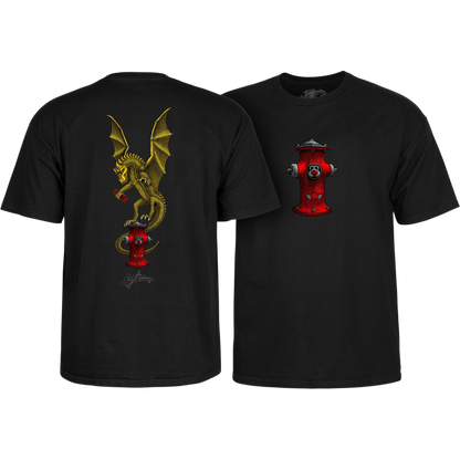 T-Shirt Powell Peralta Andy Anderson Vajra - Black