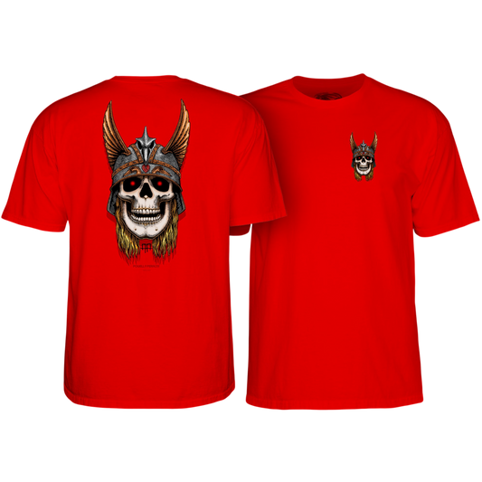 T-Shirt Powell Peralta Andy Anderson Skull Red