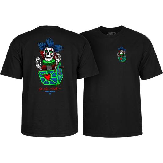 T-Shirt Powell Peralta Chris Hiett Skull - Black