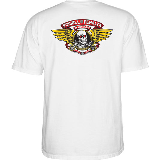 T-Shirt Powell Peralta Winged Ripper - White