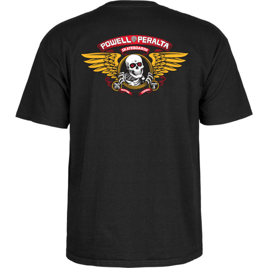 T-Shirt Powell Peralta Winged Ripper - Preto