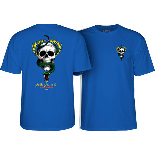 Powell Peralta Mike McGill Skull & Snake Royal Blue T-Shirt