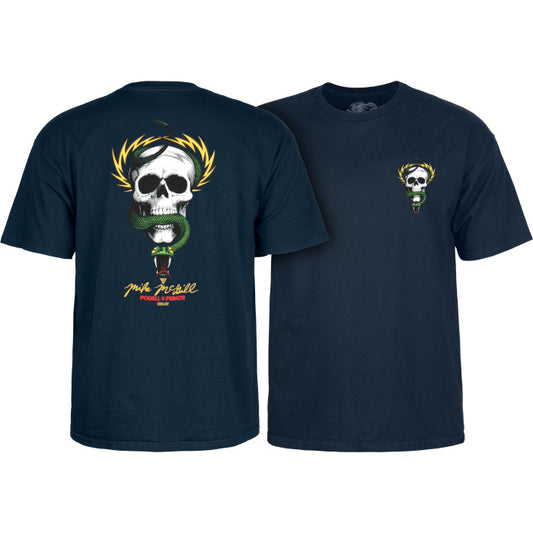 T-Shirt Powell Peralta Mike McGill Skull Snake Navy