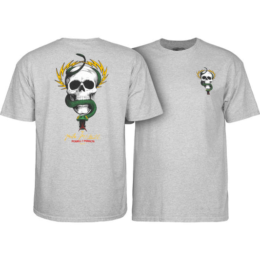 Powell Peralta Mike McGill Skull & Snake Athletic Heather T-Shirt