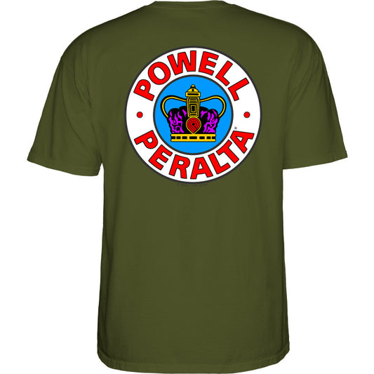 T-Shirt Powell Peralta Supreme - Military Green