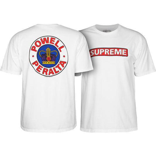 T-Shirt Powell Peralta Supreme - White
